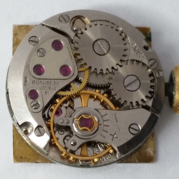 Bucherer ETA 2410 21 Jewels Movement with hands & face - Working Condition Nice! - Picture 7 of 7